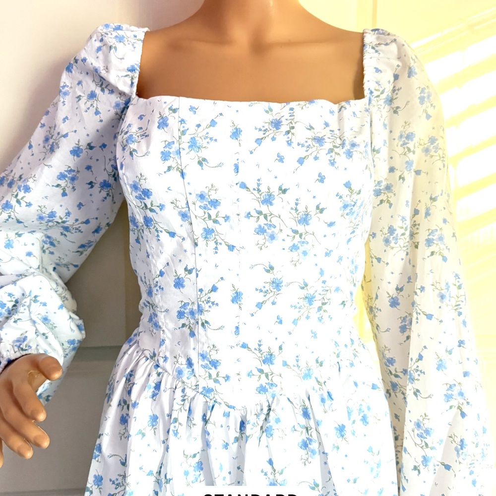 New City Studios floral-print bubble dress - Picture 4 of 7